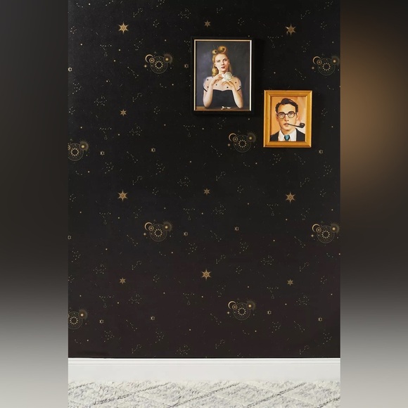 Anthropologie Cocorrina Planetary Magic Wallpaper 2 Rolls NWT - Picture 1 of 15